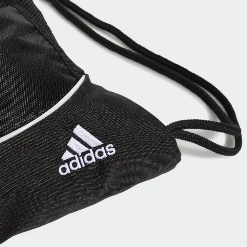 Mochila Adidas Alliance Sackpack Negro con Bolsillos Organizadores para Gym, Tenis y Uso Diario's photo #6